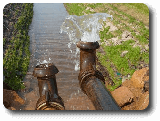 Desagües en Ajalvir. Desagües en Ajalvir.